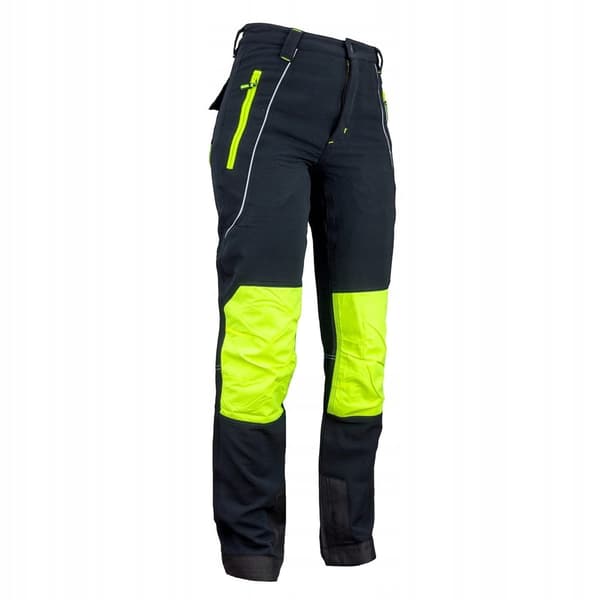 Urgent 718 softshell arbetsbyxor elastiska reflexer 62