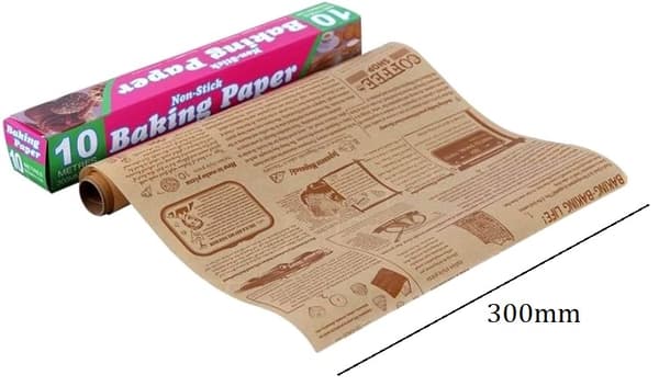 Bakpapper tidningspapper 10m non-stick bakplåtspapper NON-stick