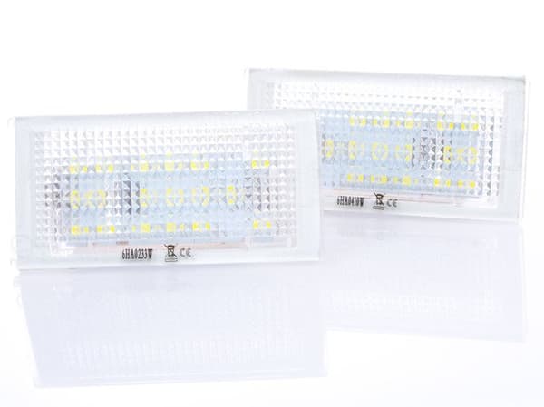 BMW 3 E46 98-03 2-dørs coupé LED nummerpladelygter 2 stk. sæt