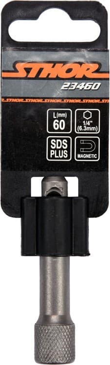 ADAPTER MED MAGNET SDS+ TIL BITS 6,35MM 23460 STHOR