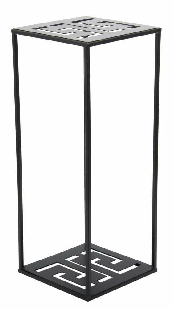 Modern stående svart blomställning 60 cm