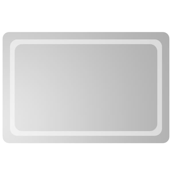 vidaXL Badrumsspegel med LED, 60x90 cm