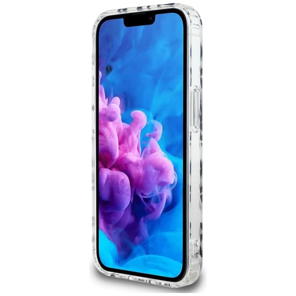 Karl Lagerfeld IML Repeat Logo-cover til iPhone 16e i guld