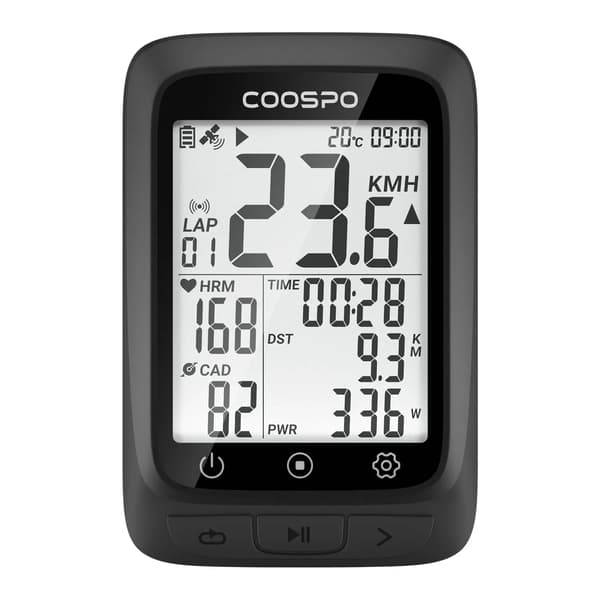 Cykelcomputer med GPS - COOSPO BC107