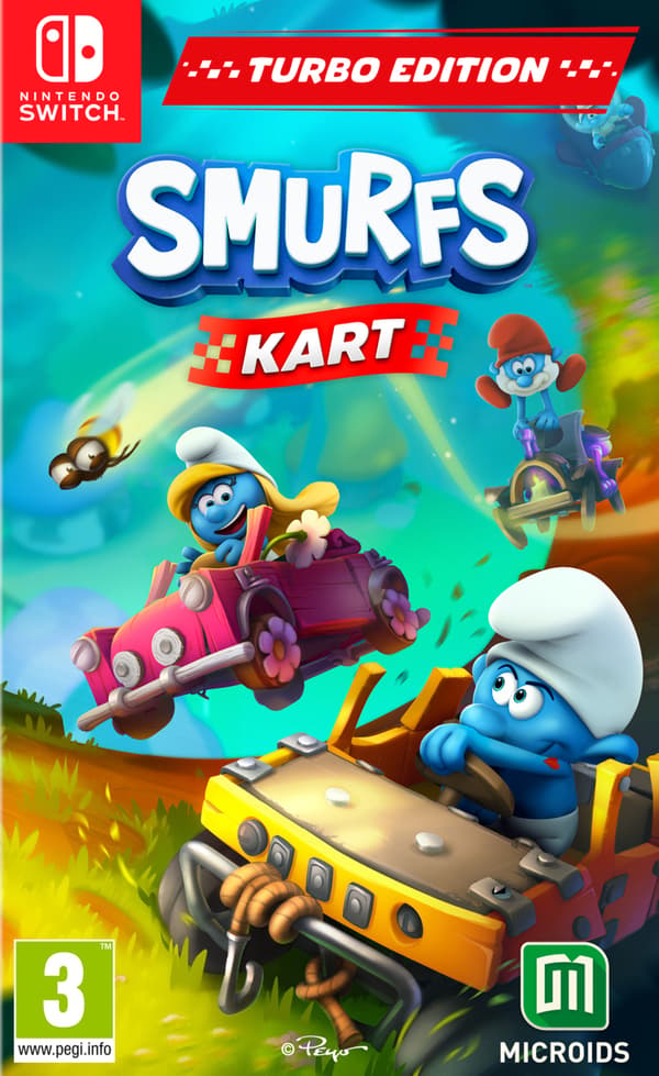 Puffi Kart - Nintendo Switch (versio av caja, código decarga)