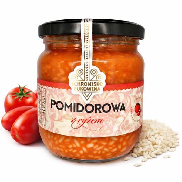 Bukowina Shelter tomatsuppe med ris 400 ml