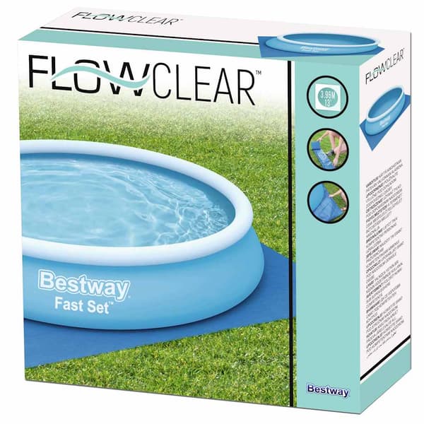 Bestway Flowclear poolmatta, 396 x 396 cm