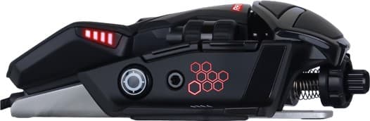 Mad Catz RAT 6+ USB-mus sort (MR04DCINBL000-0)