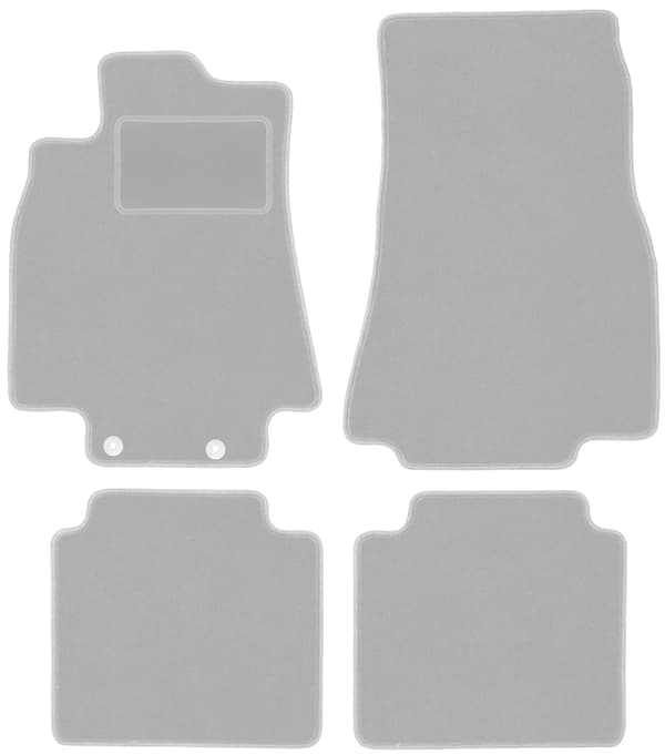 Grå bilmåtter til: Mercedes B-Klasse W245 hatchback (2005-2011)