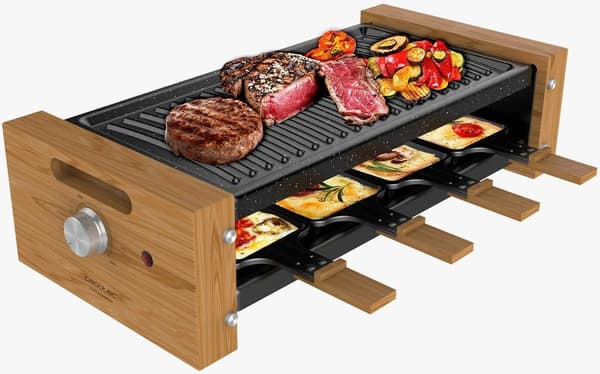 Cecotec Raclette Cheese&Grill 8200 (3090) raclette-grilli