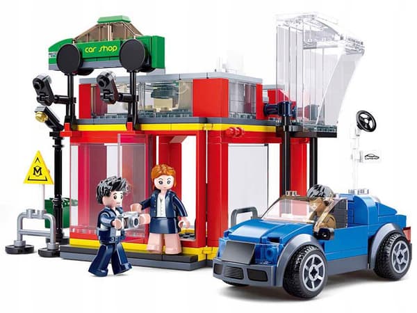 Sluban Klocki bilhall auto 302 el town