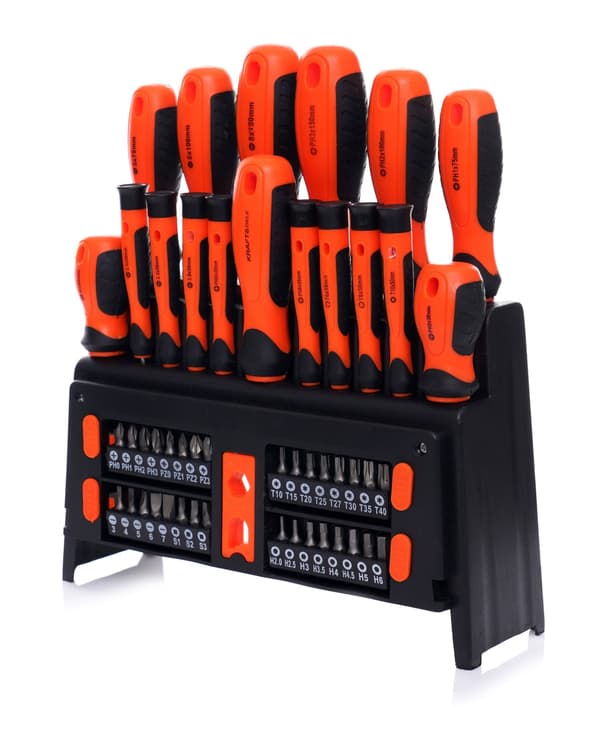 Ruuvimeisselisarja + magnetointilaite 50 kpl KD10950