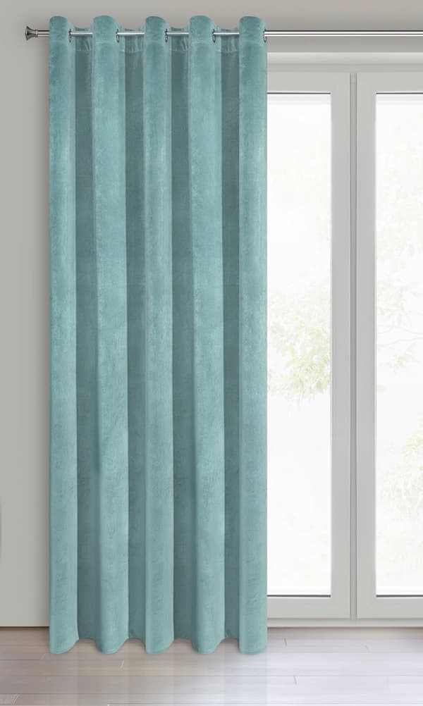 VILLA valmisverho 140x250 cm merenvihreä