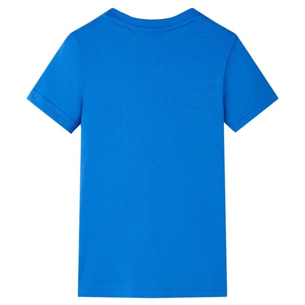 Barn-T-shirt, blå, 104
