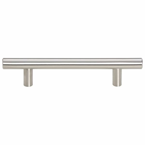 vidaXL skabsgreb 10 stk. sølv 96 mm rustfrit stål