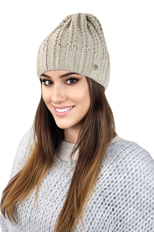 FILONA damehat, beige farve