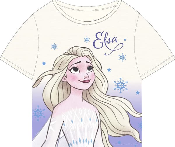 Frost Elsa T-shirt piger ecru bomuld 92