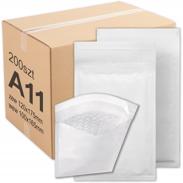 LUFTBOBLEKONVELOP A11 11A 11 A 200 STK.