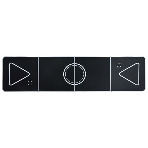 vidaXL foldbart ølpongbord med kopper og bolde 240 cm