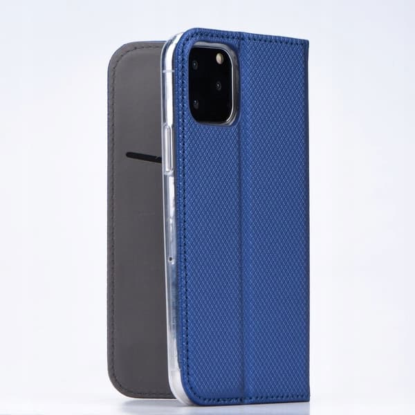 Etui til Samsung GALAXY S20 SMART MAGNET BOOKETUI MARINEBLÅ + GLAS