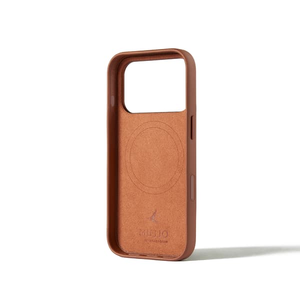 MUJJO iPhone 17 Pro Læderetui Brun
