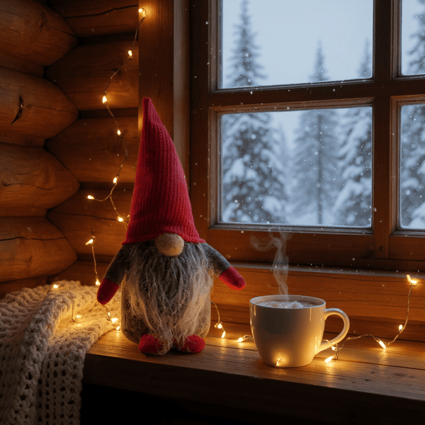Jule Dværg Gnome Julepynt Gave 30 cm