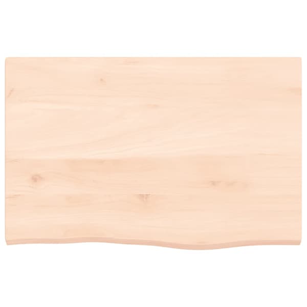 vidaXL bordplade 60x40x2 cm ru egetræ
