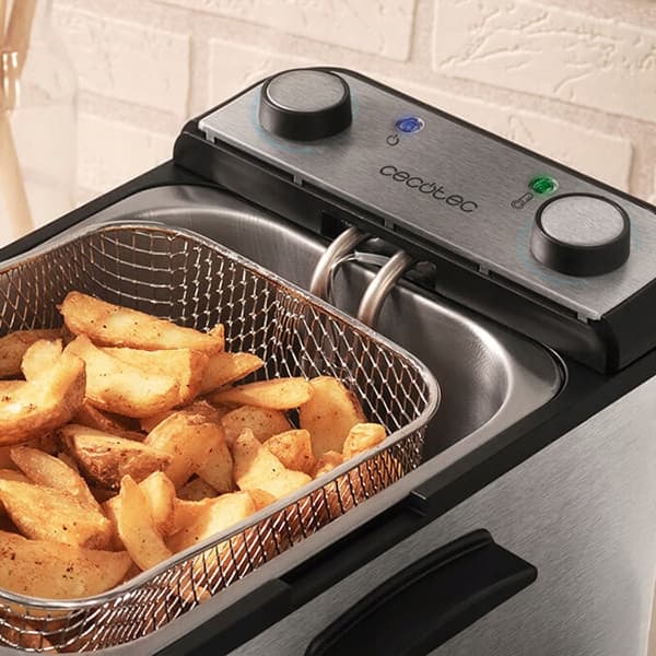 Cecotec CleanFry Infinity 3000 Full Inox traditionel oliefrituregryde