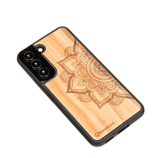 Træcover til Samsung Galaxy S22 MANDALA ÆBLETRÆ