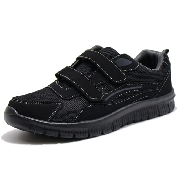 Sorte herresko med velcro Gimi 40