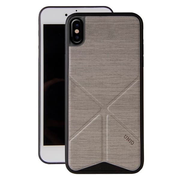UNIQ cover Transforma Ligne iPhone X/Xs grå/askegrå