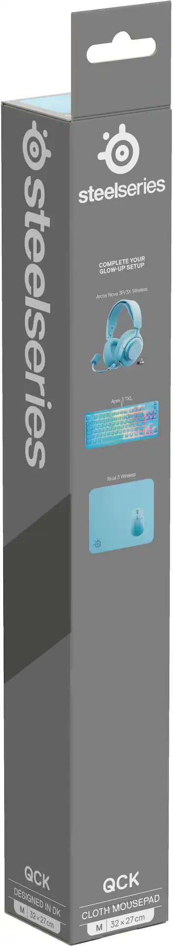 SteelSeries QcK Stor Aqua Musemåtte