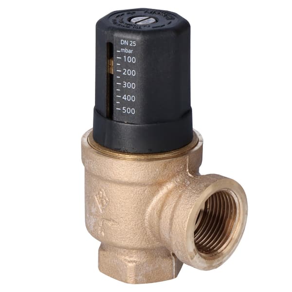 Hydrolux DN25 pronssinen varoventtiili, sisäkierre