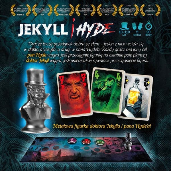 Jekyll ja Hyde. Lautapeli. Kirjakauppamme