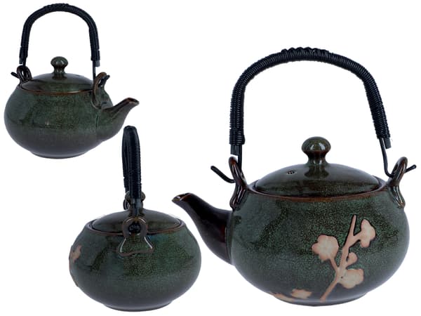 Keramisk elkedel med infuser