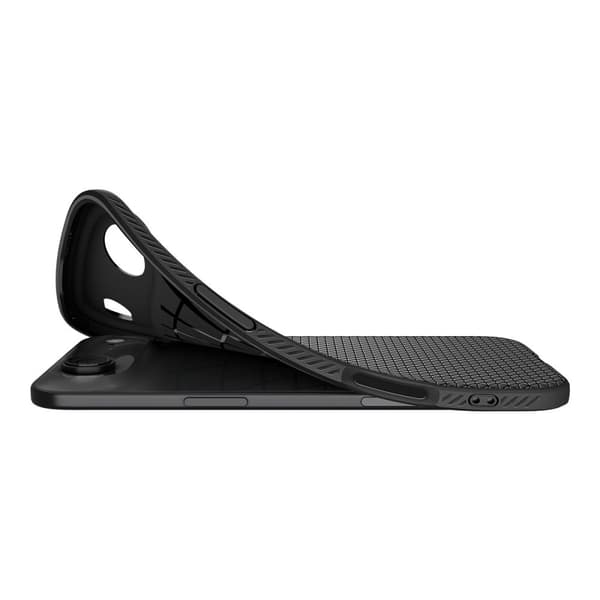 Liquid Air beskyttelsesetui til iPhone 17 Air - mat sort