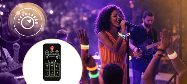 Ljus UV MusicMate LGH36-stråle