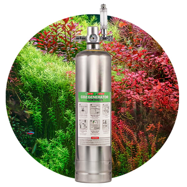 Green Bubbles CO2-generaattori - CO2-setti solenoidiventtiilillä
