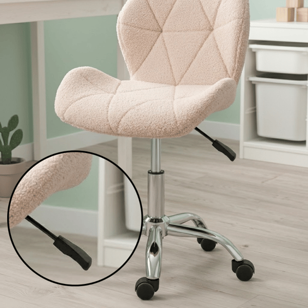 Luca boucle kontorstol beige