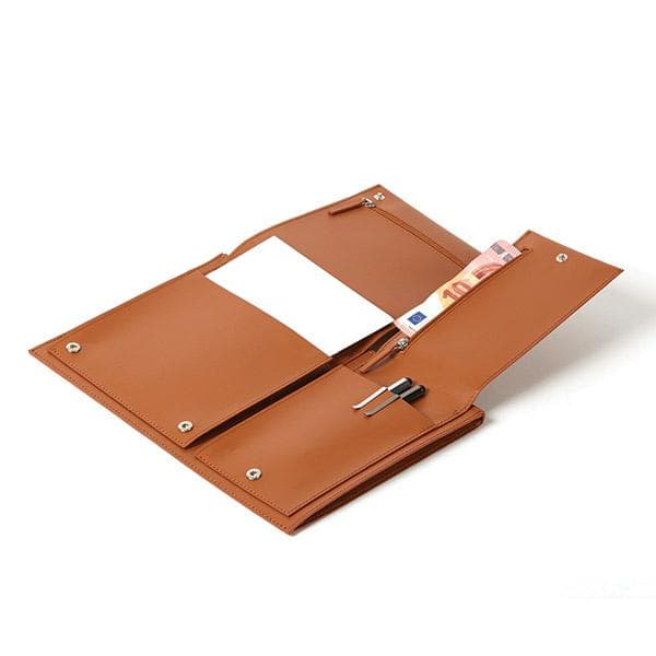 Lexon flad laptoptaske til op til 14" - brun