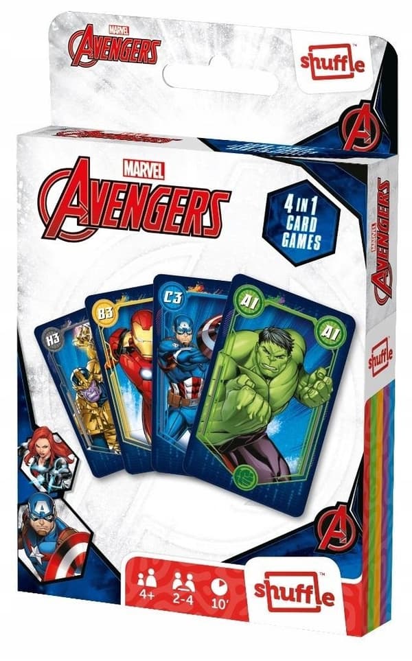 AVENGERS 4IN1 PELIKORTIT 10028042