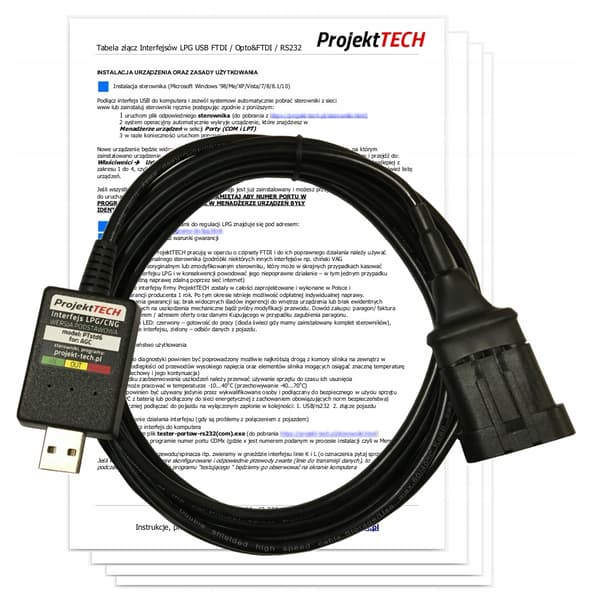 PTstd6 LPG USB AG Zenit kompakt bluebox-grænseflade