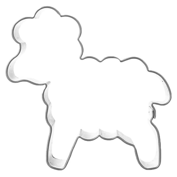 Stålkonfektyrutform / pepparkaksutform påsk 6 st.