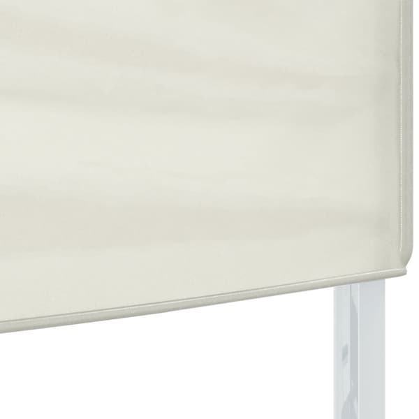 vidaXL foldbart festtelt cremefarvet 2x2 m