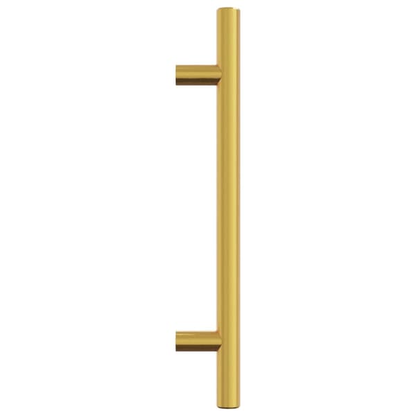 vidaXL skabsgreb, 20 stk., guld, 128 mm, rustfrit stål