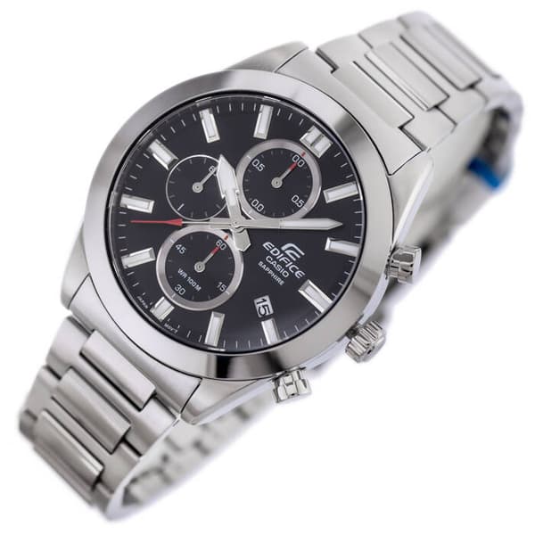 Herrklocka Casio EDIFICE Kronograf EFB-710D-1A med låda