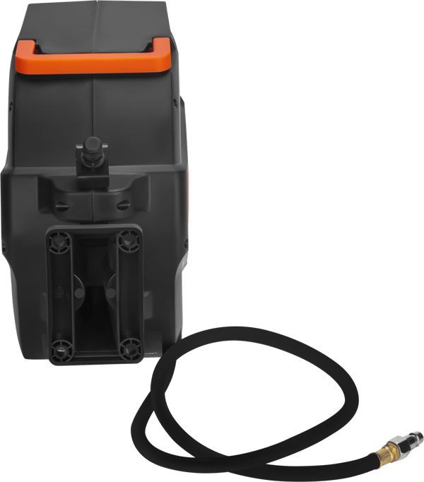 Udtrækkelig pneumatisk slange 10m 1/4" KD2157