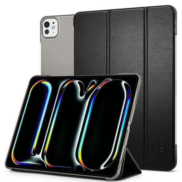 Spigen Smart Fold iPad Pro 11" 2024/2025 Etui Sort