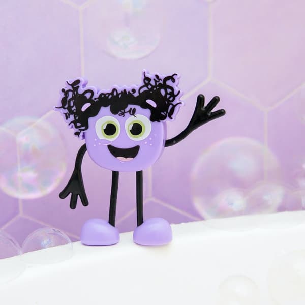 Lumi Vattensensoriska Kuber Set, Lila, Glo Pals