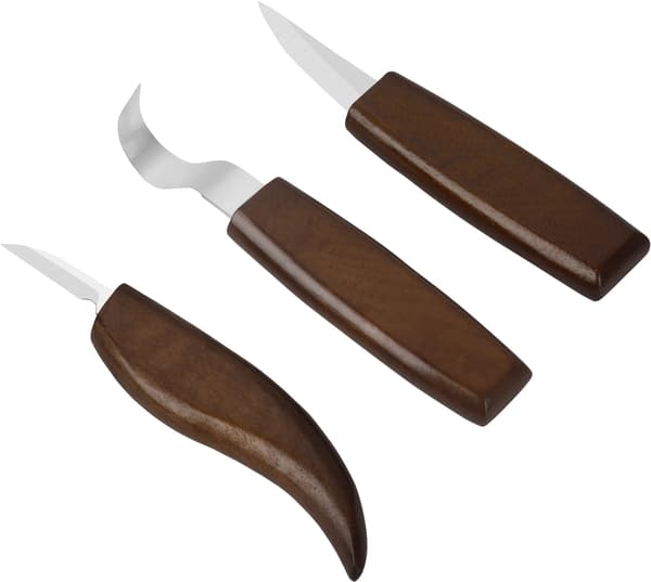 Set med 9-delade träskärknivar KD12697